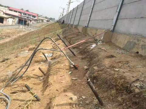 基础下沉注浆加固